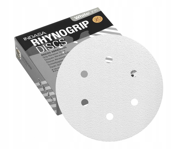 

Indasa Papier Ścierny Krążek 150MM 6H P240 Biały