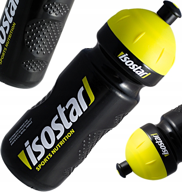 

Isostar Bidon Rowerowy Sportowy Czarny 650 ML