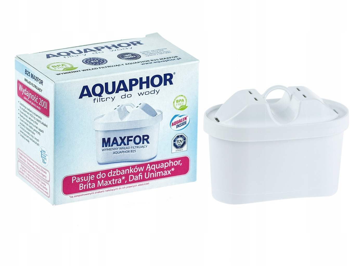 

Wkład filtrujący Aquaphor Maxfor B100-25 1 szt.
