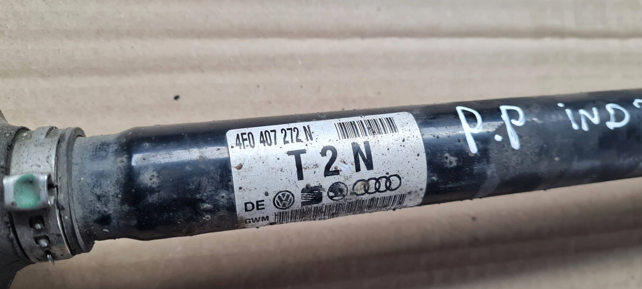 A6 C6 LIFT semi-axis semi-axis right front 2.0 TDI AUTOMAT 4F0407272N