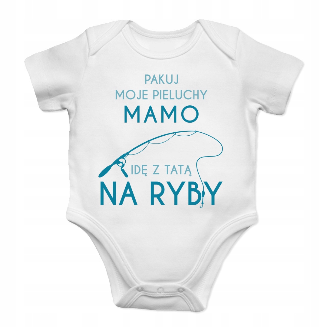 

Pakuj moje pieluchy mamo - ryby - body dziecięce