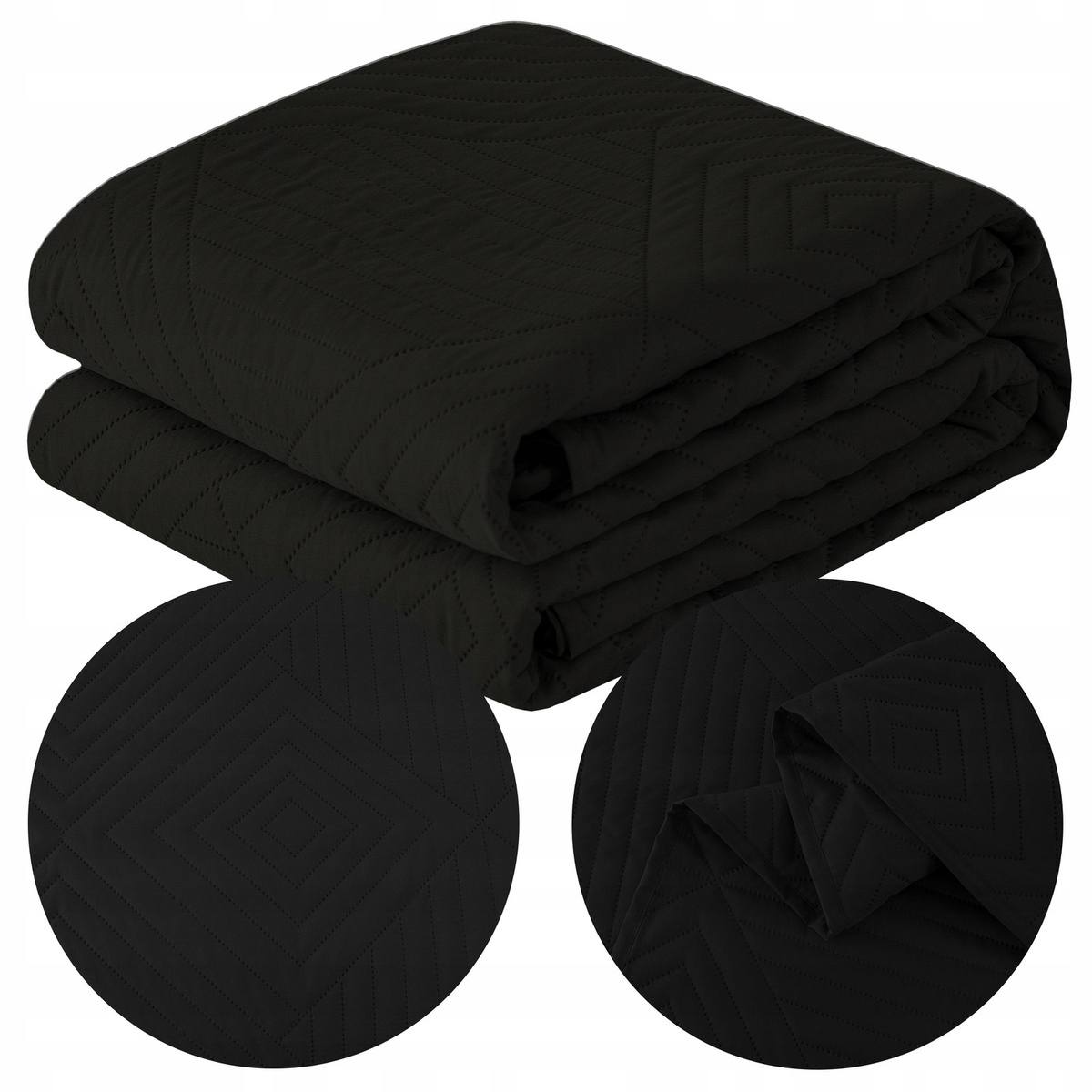 Přikrývka na postel gauč 220x240 na rohovou pohovku prošívaný pléd Zeynep