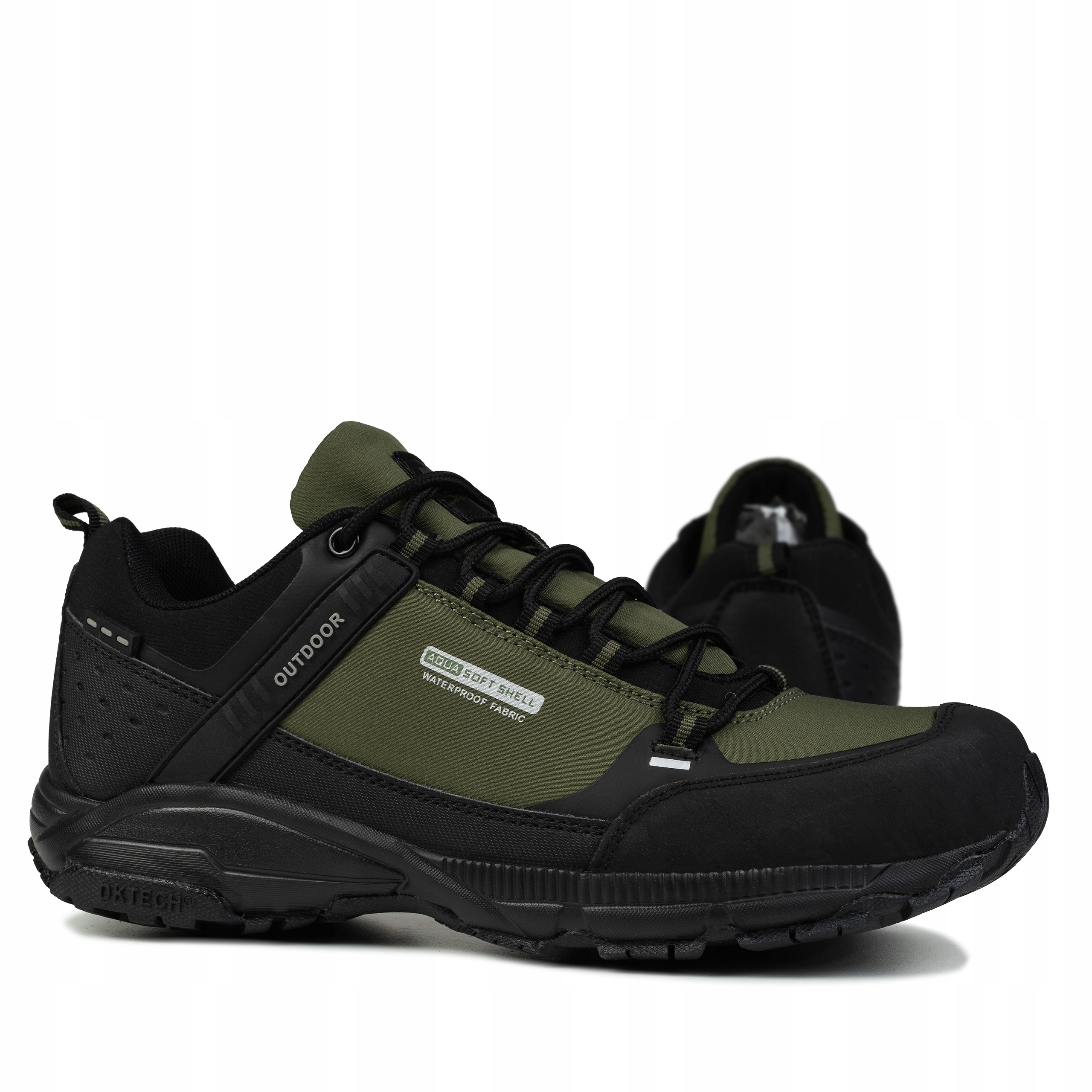 Buty męskie trekkingowe Dk Predator Low 1096 Blk/khaki M Softshell