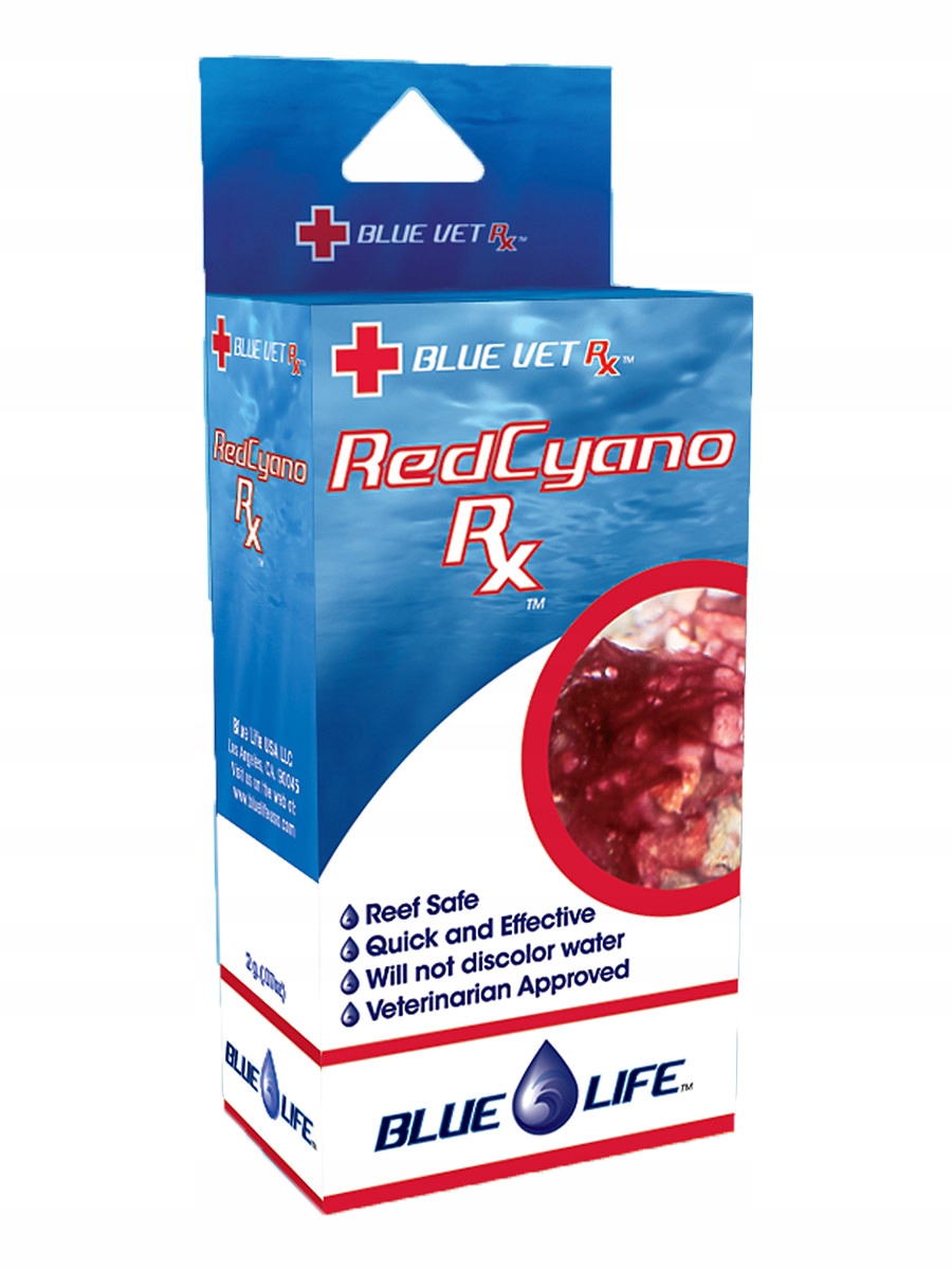 Blue Life Červený Cyano Rx Přípravek Na Kyanobakterie Do Mořského Akvária