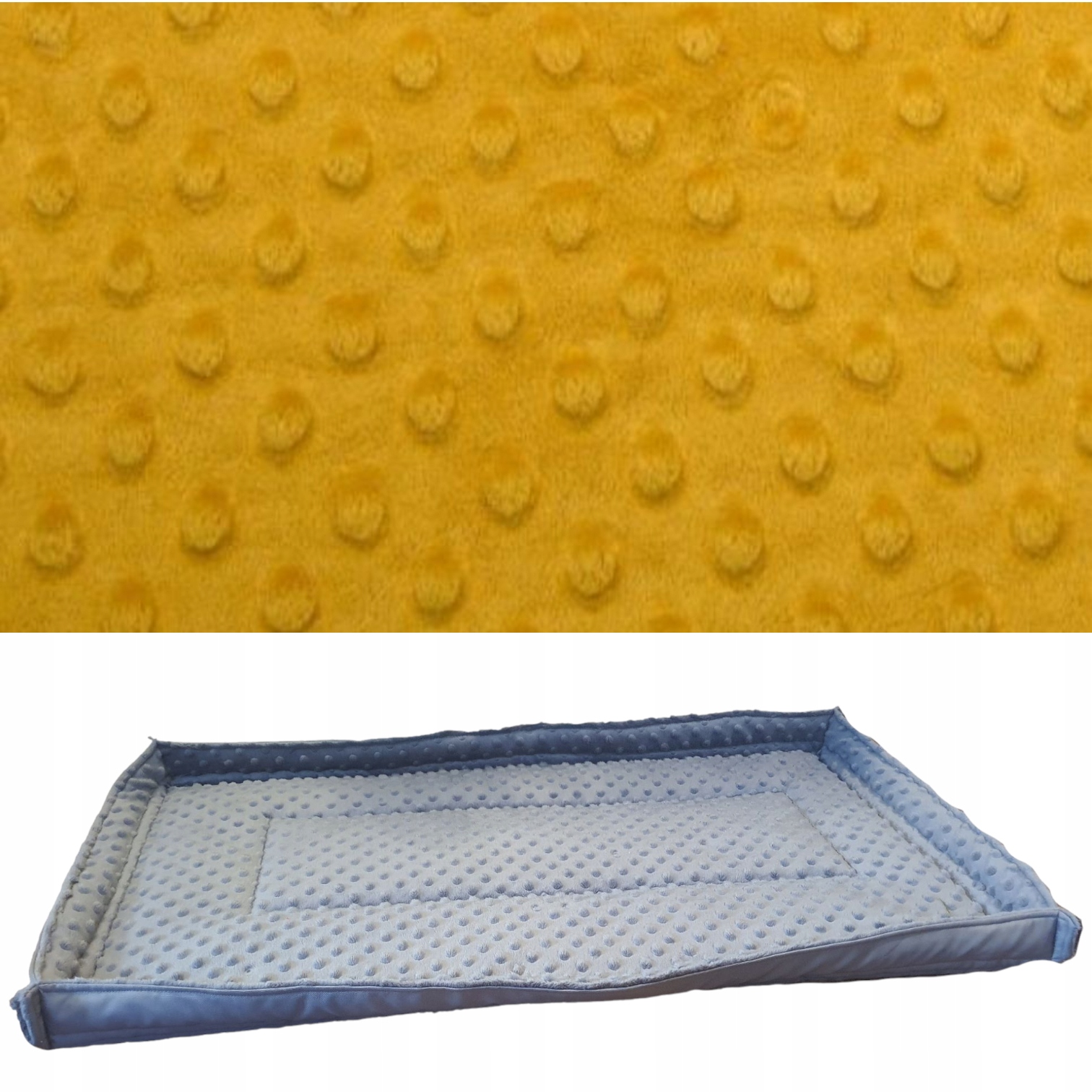 Levně Podložka do klece pro prasátko, ježka 120x60 voděodolná žlutá s okraji