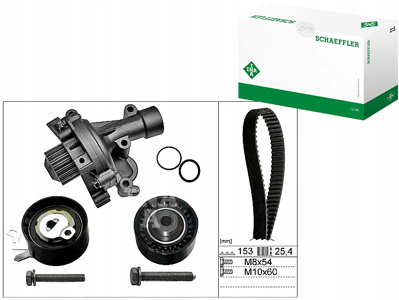 INA530 0471 30 Outlet! Rozvodová Sada Peugeot Asistent řidiče #33