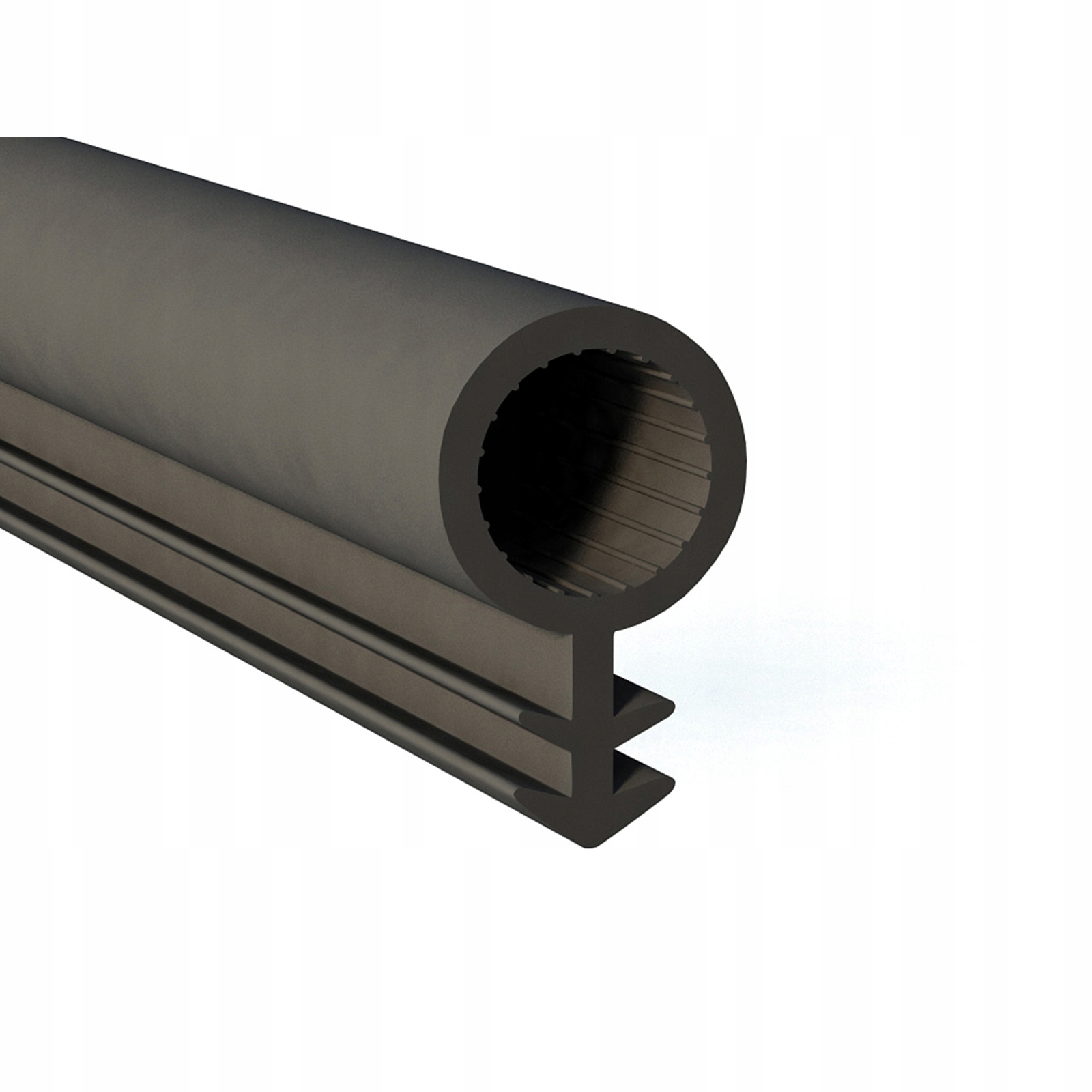 Těsnění pro dřevěné okenní dveře KD-3 Dveřní černá 90 m