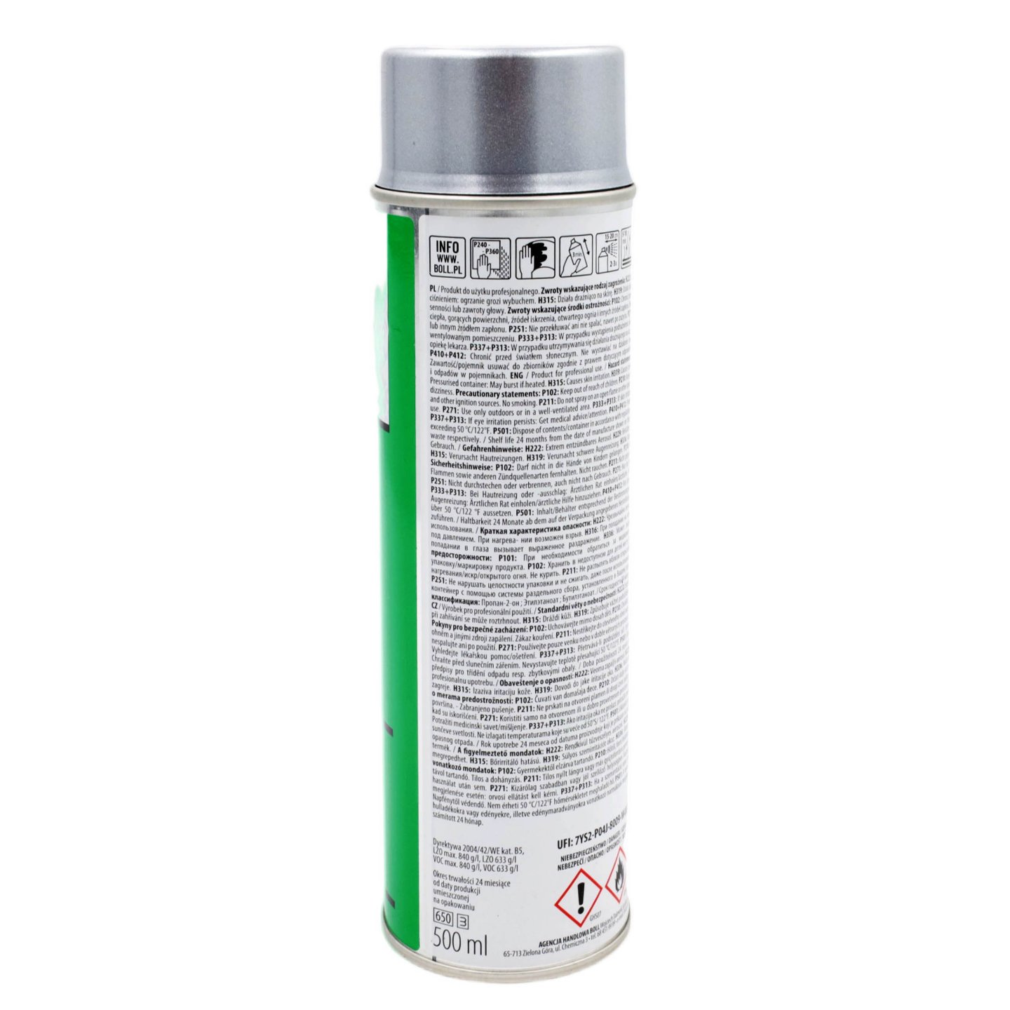 Boll Lakier do felg srebrny spray