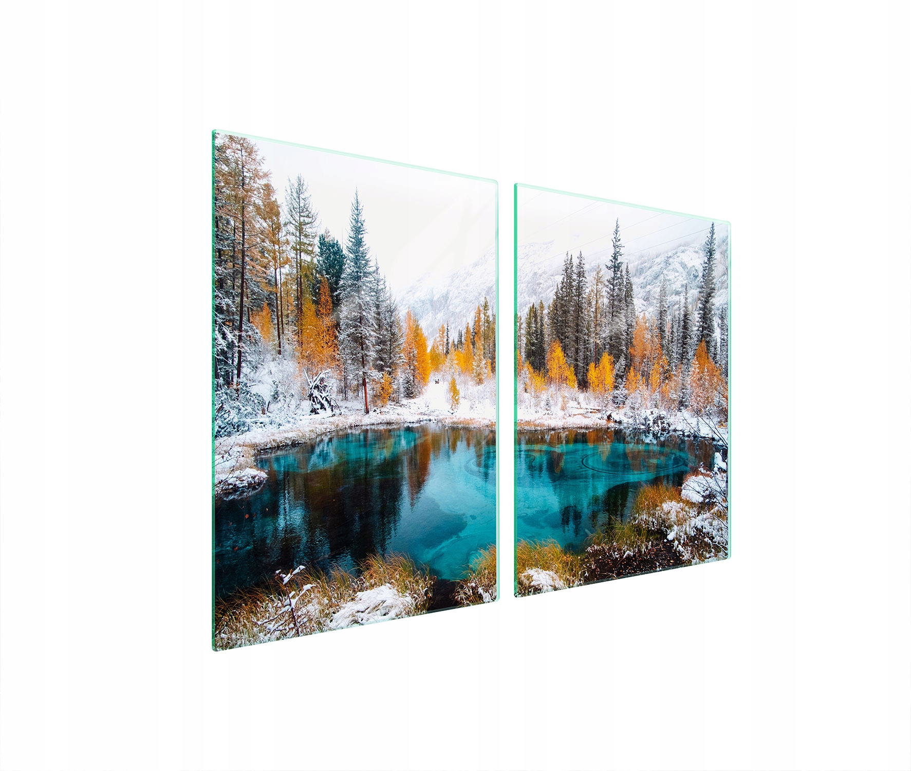Skleněná Ochranná Deska Do Kuchyně 2x45x52 Pohled Tvrzené Sklo