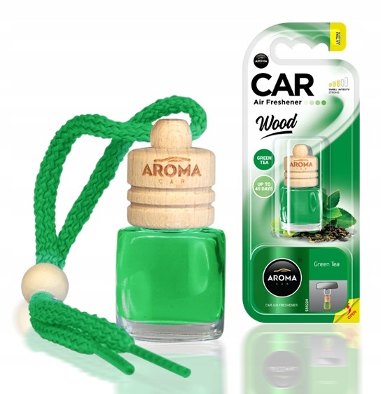 

Aroma Car Wood Green Tea Zawieszka odświeżacz