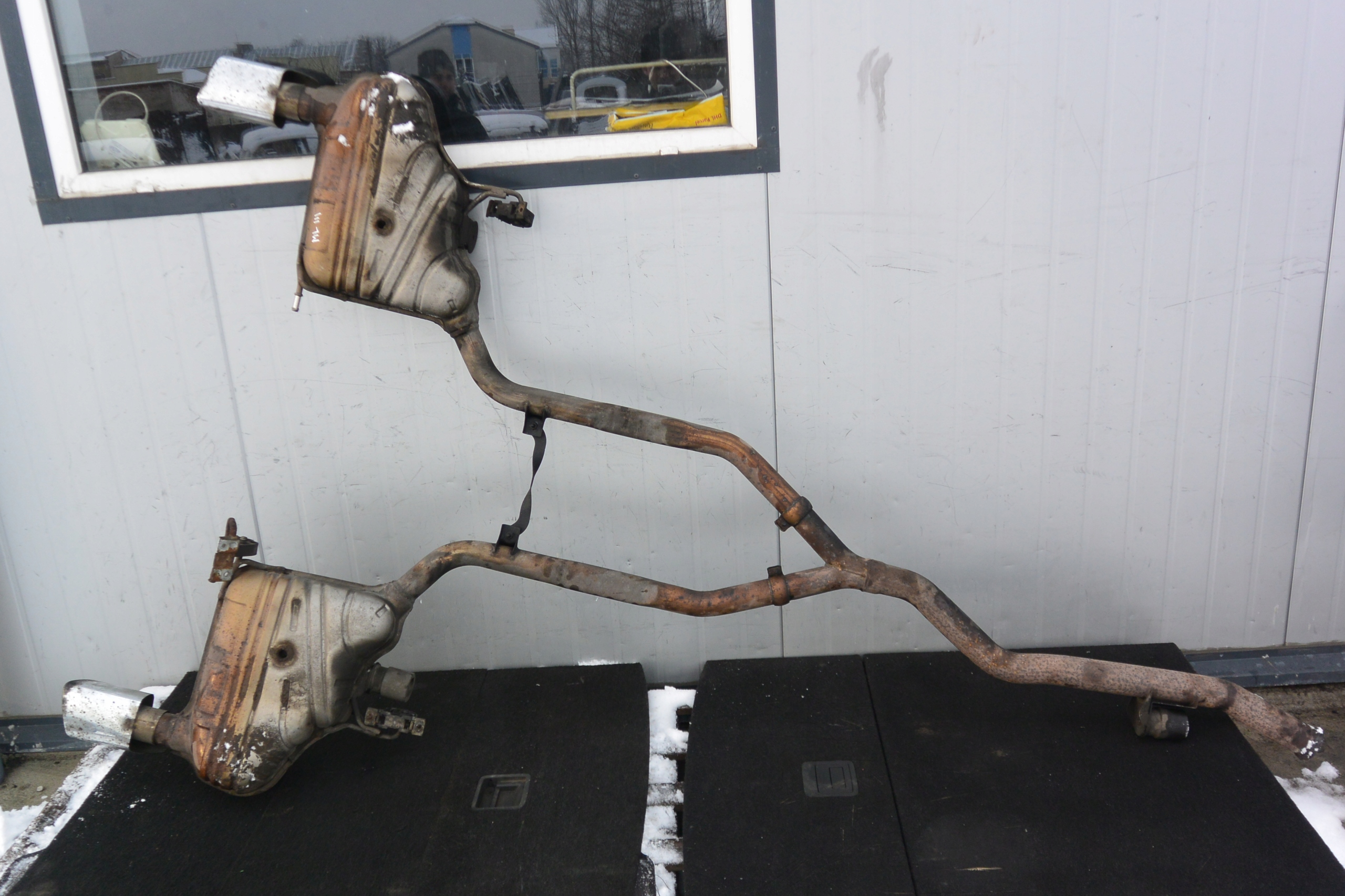 A1644907215 - Выхлопной наконечник хром 3.0 CDI MERCEDES ML W164 LIFT