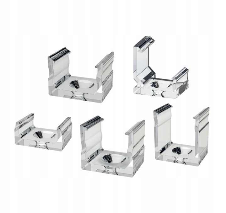 UCHWYT MONTAŻOWY DO PROFILU LED A C D H X Y Typ osłonka