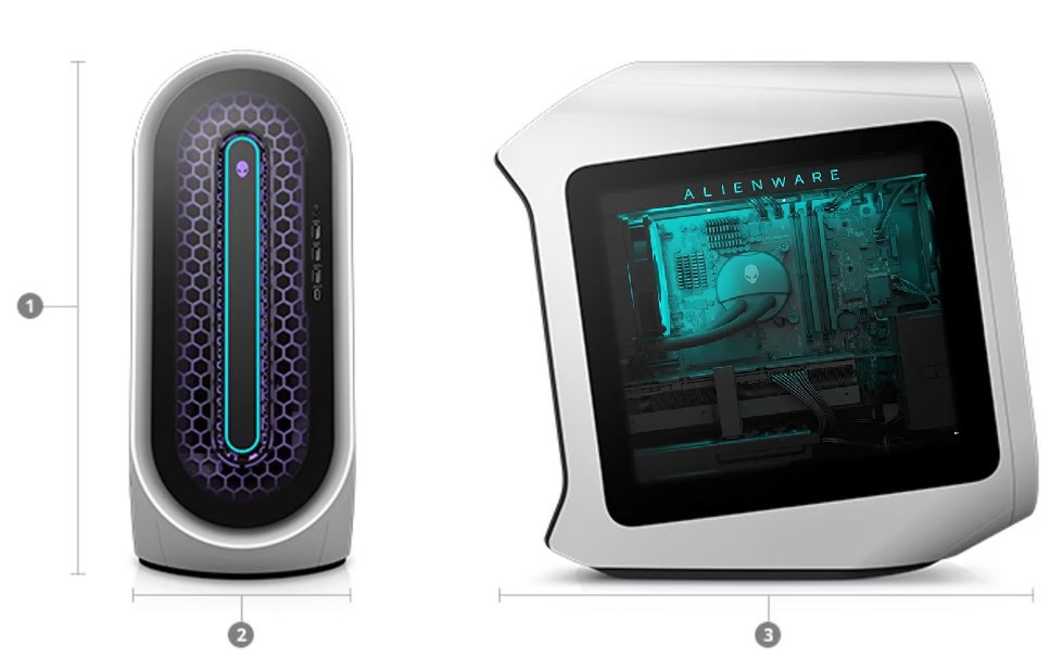 Dell Alienware Aurora R13 i7-12700KF 16GB DDR5 1,5TB GeForce RTX 3080 Win11 Pojemność dysku 1512 GB