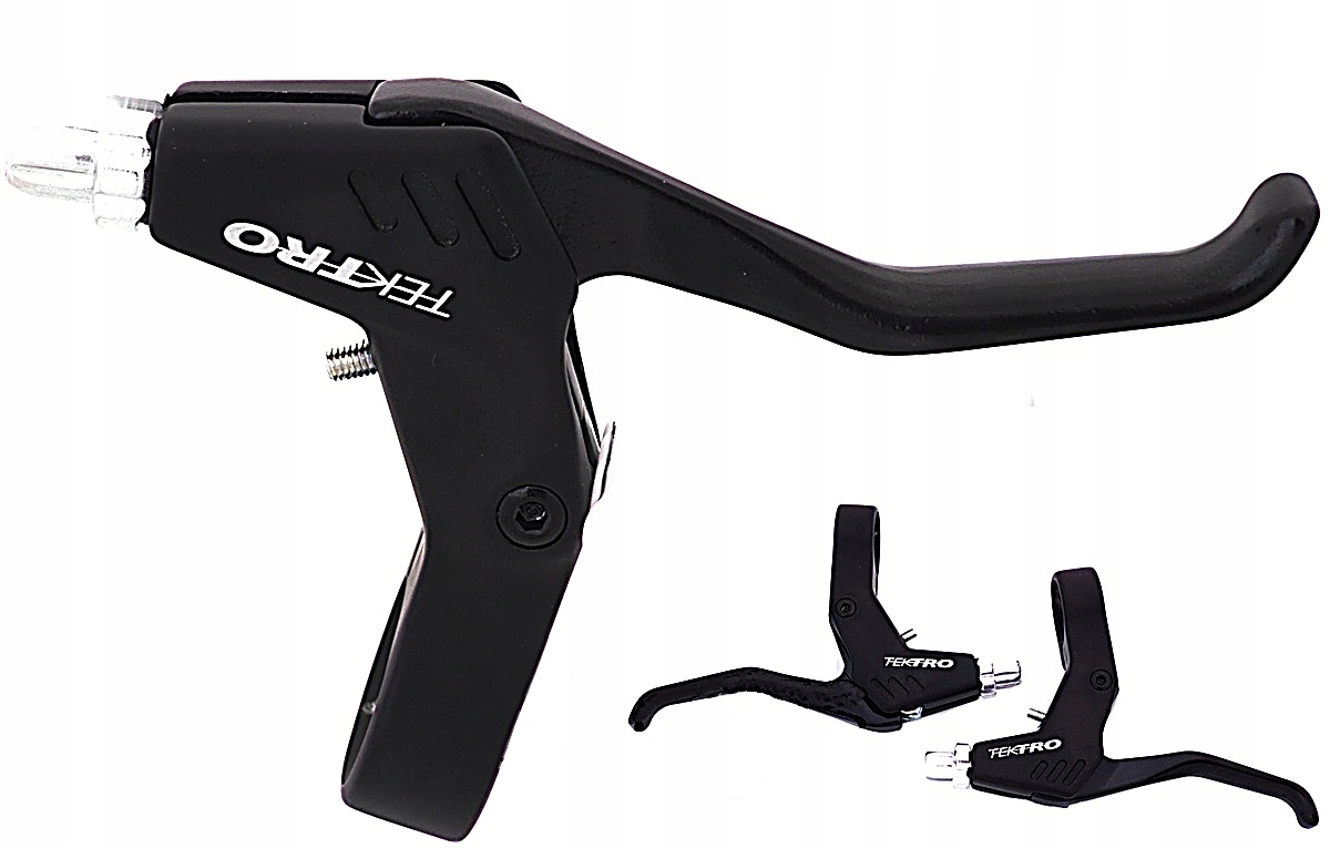 DŹWIGNIE KLAMKI HAMULCA TEKTRO ALUMINIOWE CZARNE