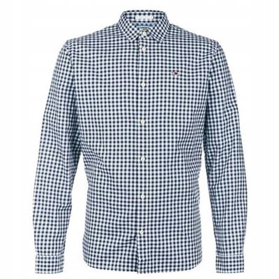 Tommy Hilfiger pánská košile modrá kostkovaná, Velikost S