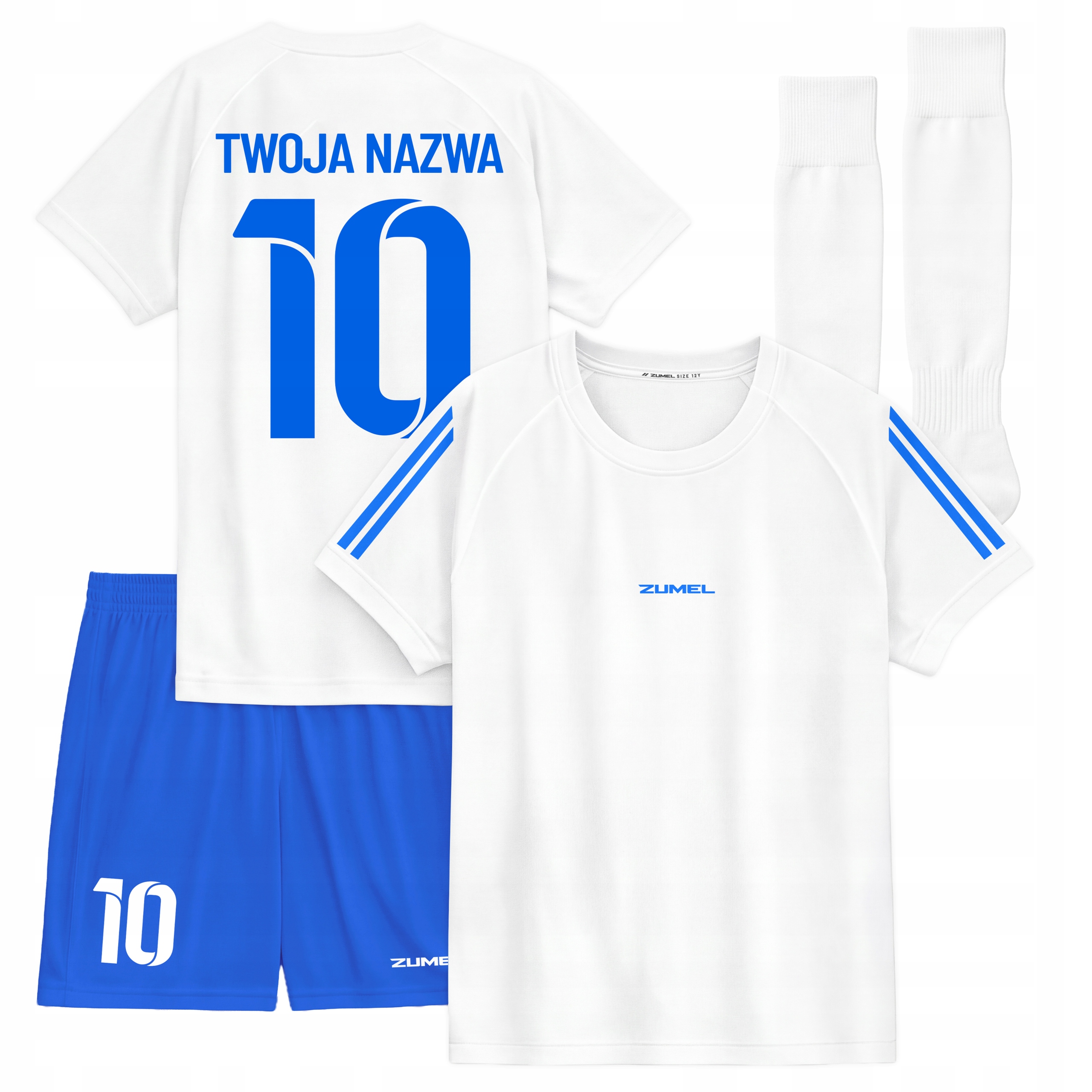 Dětské fotbalové oblečení personalizované Vaše jméno a číslo 140-146