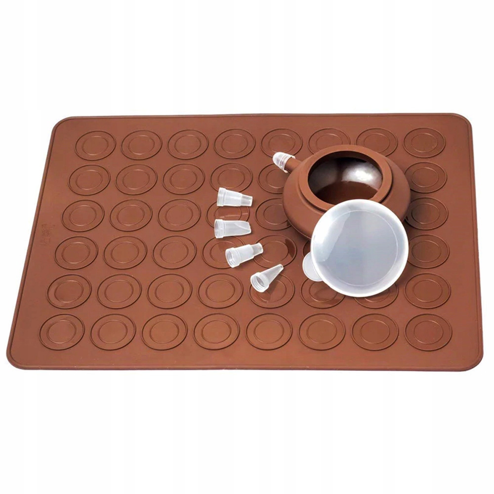 

Mata Silikonowa Do Makaroników Dekorator Zestaw