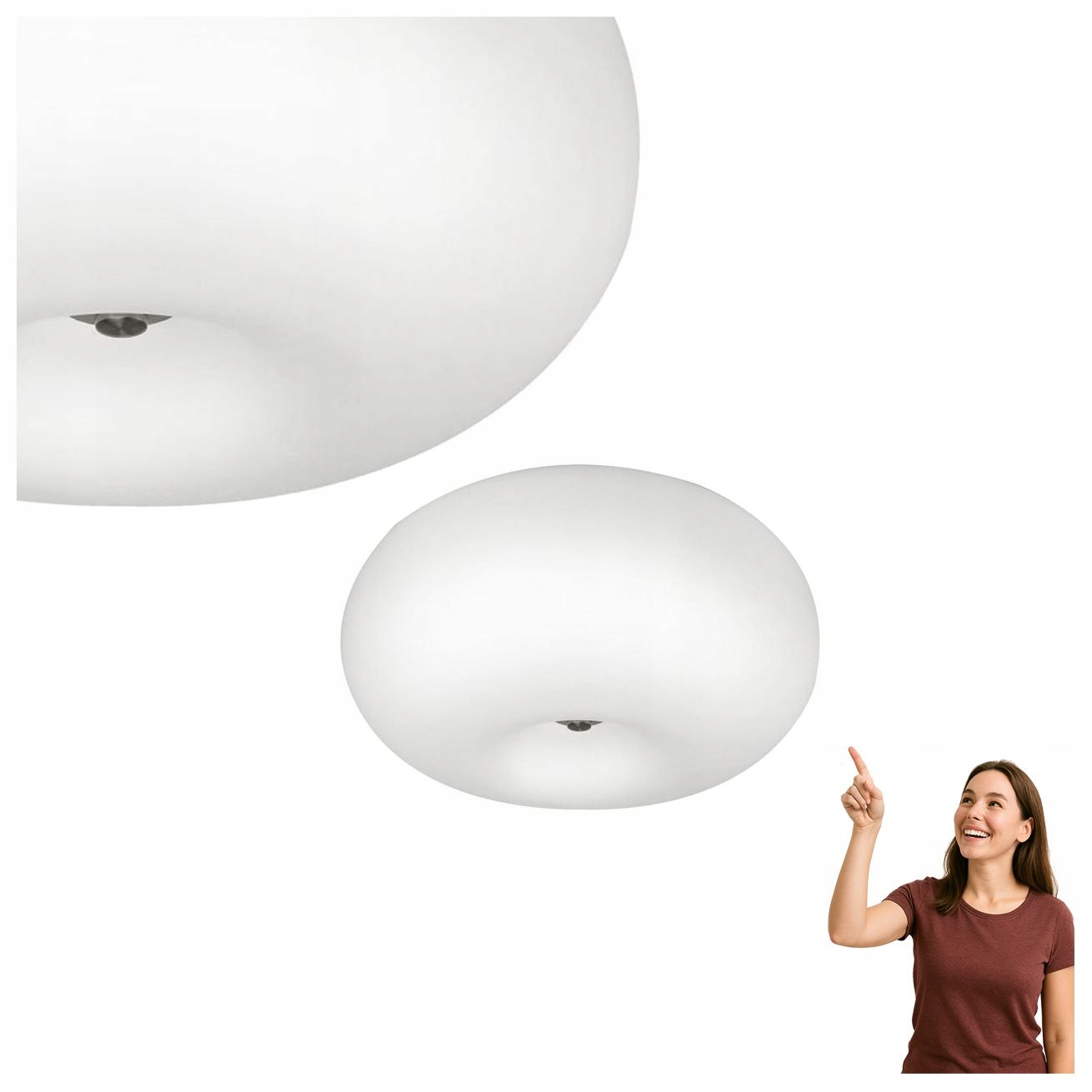 Stropná lampa Optica 86812 Eglo