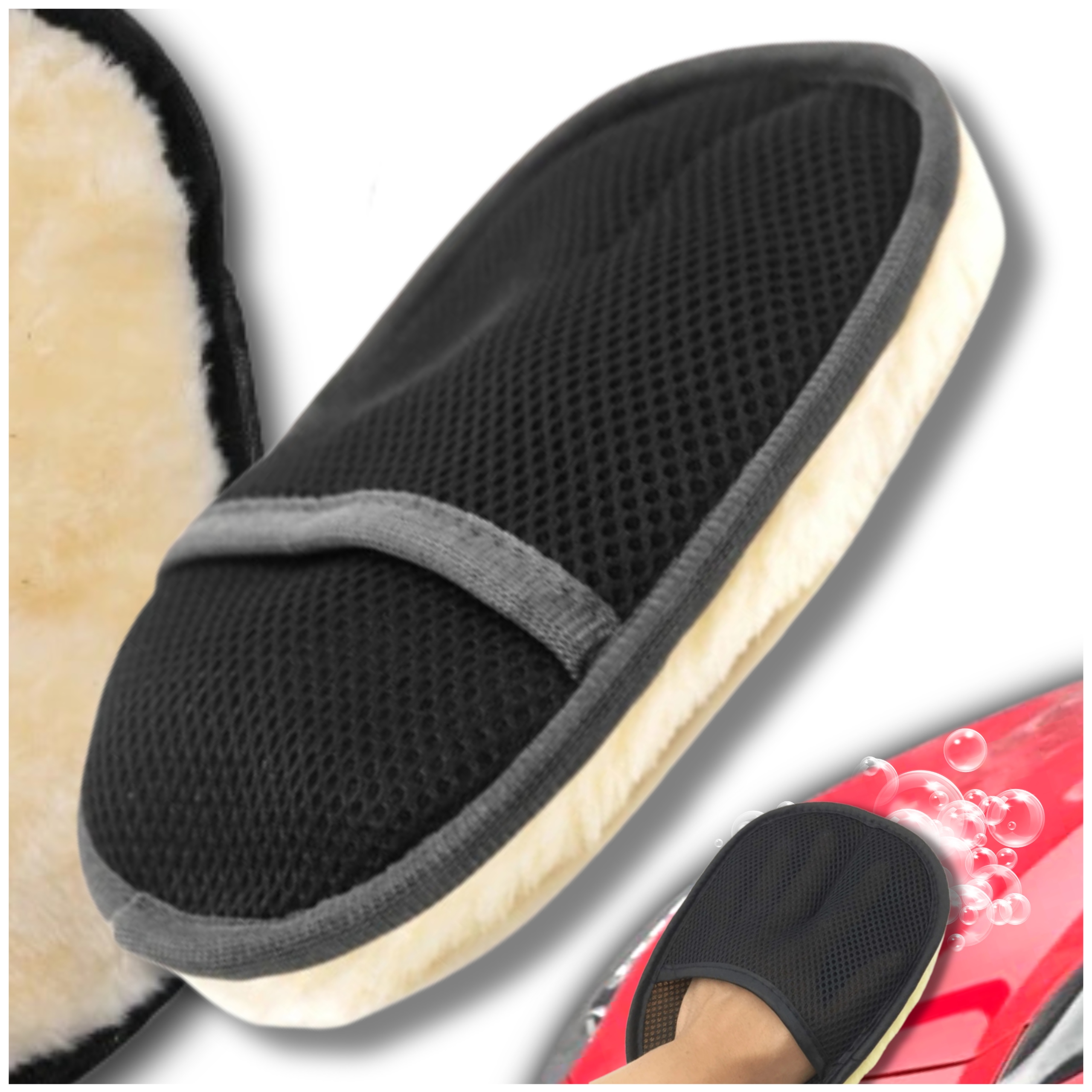 Myjka do mycia auta felg z mikrofibry do samochodu polerowania rękawica