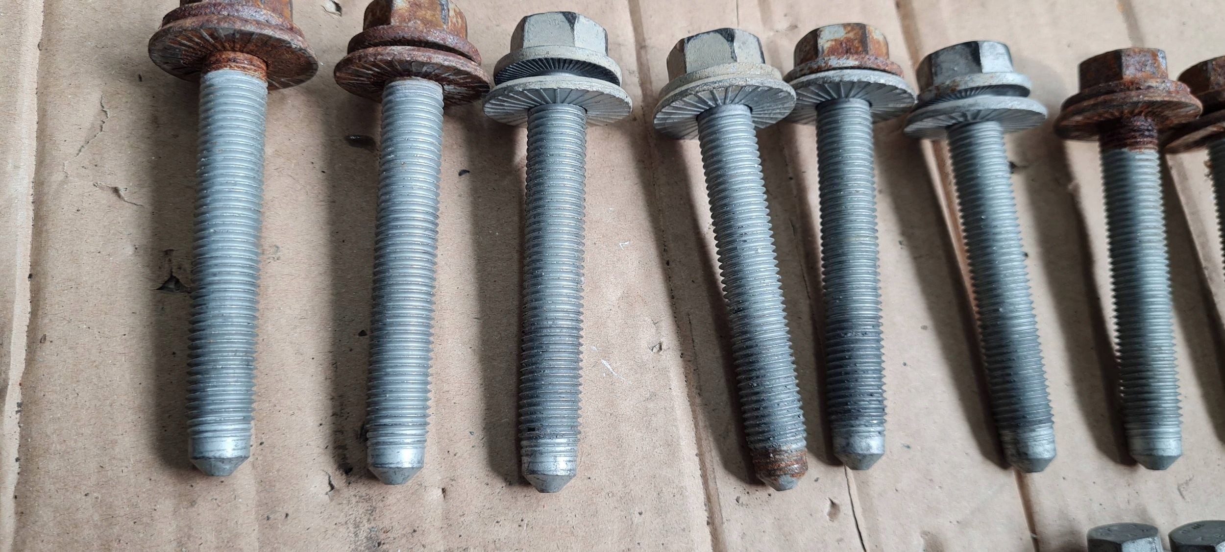 A6 C8 4K screws screw springing front SANEK axle beam siders A7 4K