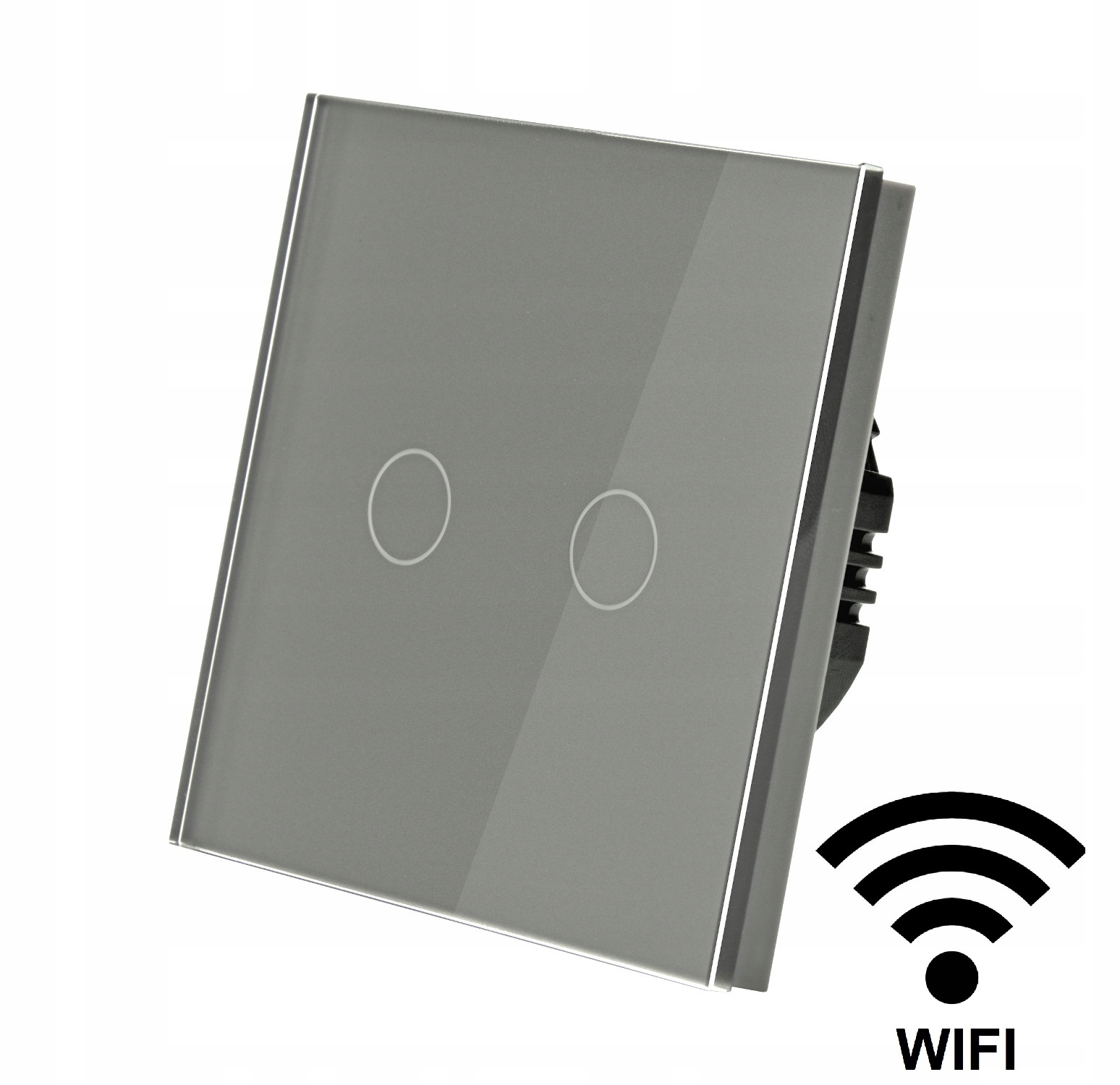 

Dotykowy Włącznik Światła Podwójny Szklany Wifi