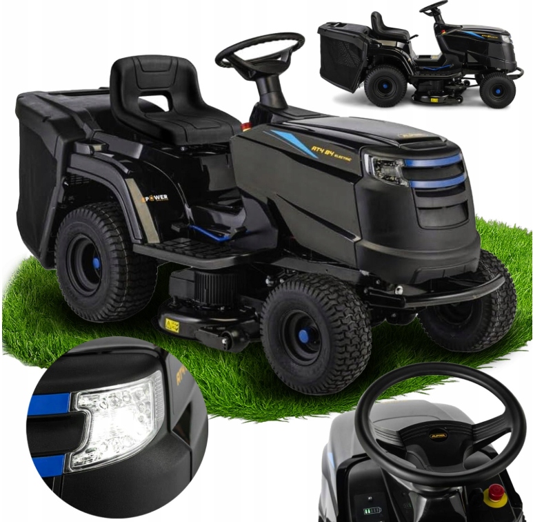 Alpina Traktorová akumulátorová sekačka AT4 84 Electric