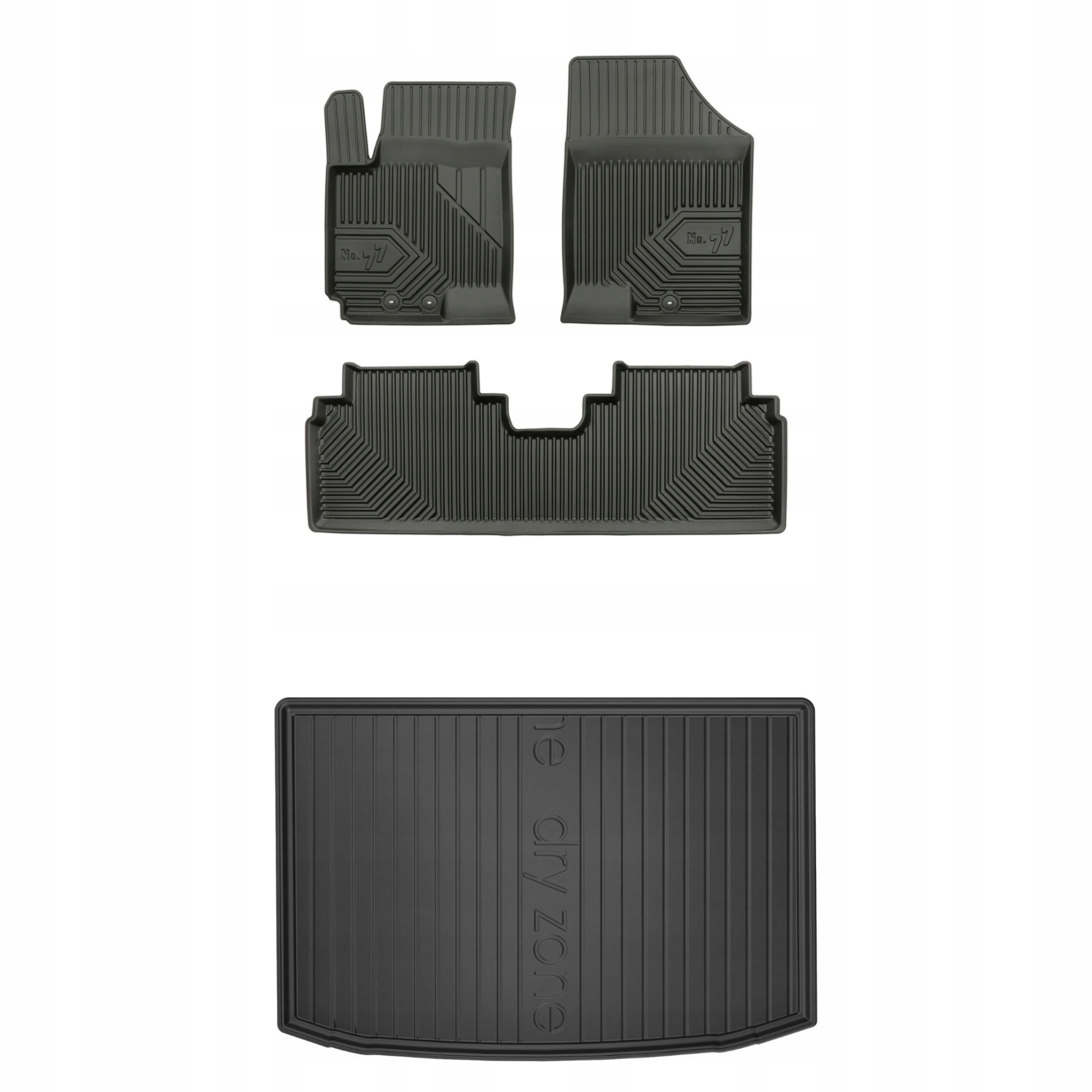 Sada gumových kobercov a rohoží pre Hyundai ix20