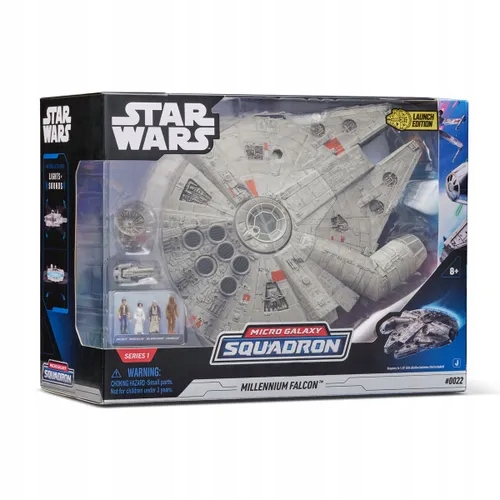 STAR WARS Millennium Falcon pojazd + 4 Figurki Kod producenta SWJ0022