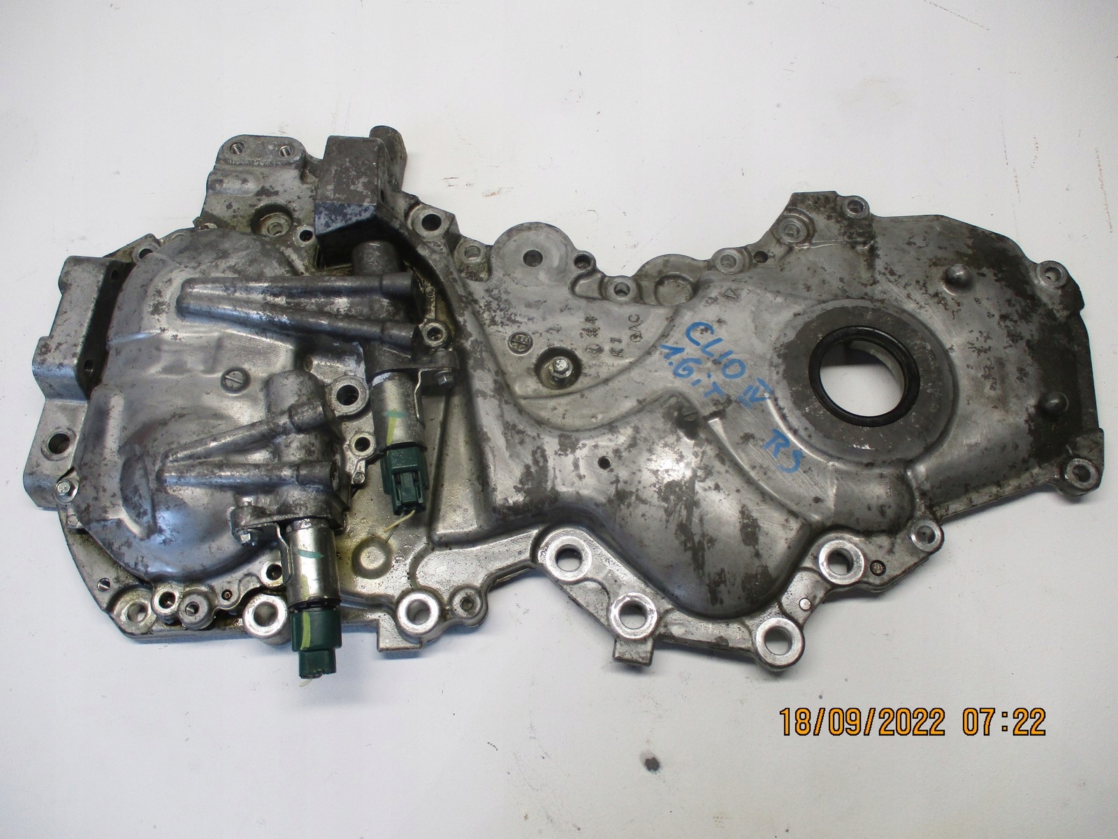 Couvercle carter distribution RENAULT CLIO IV RS 1,6IT
