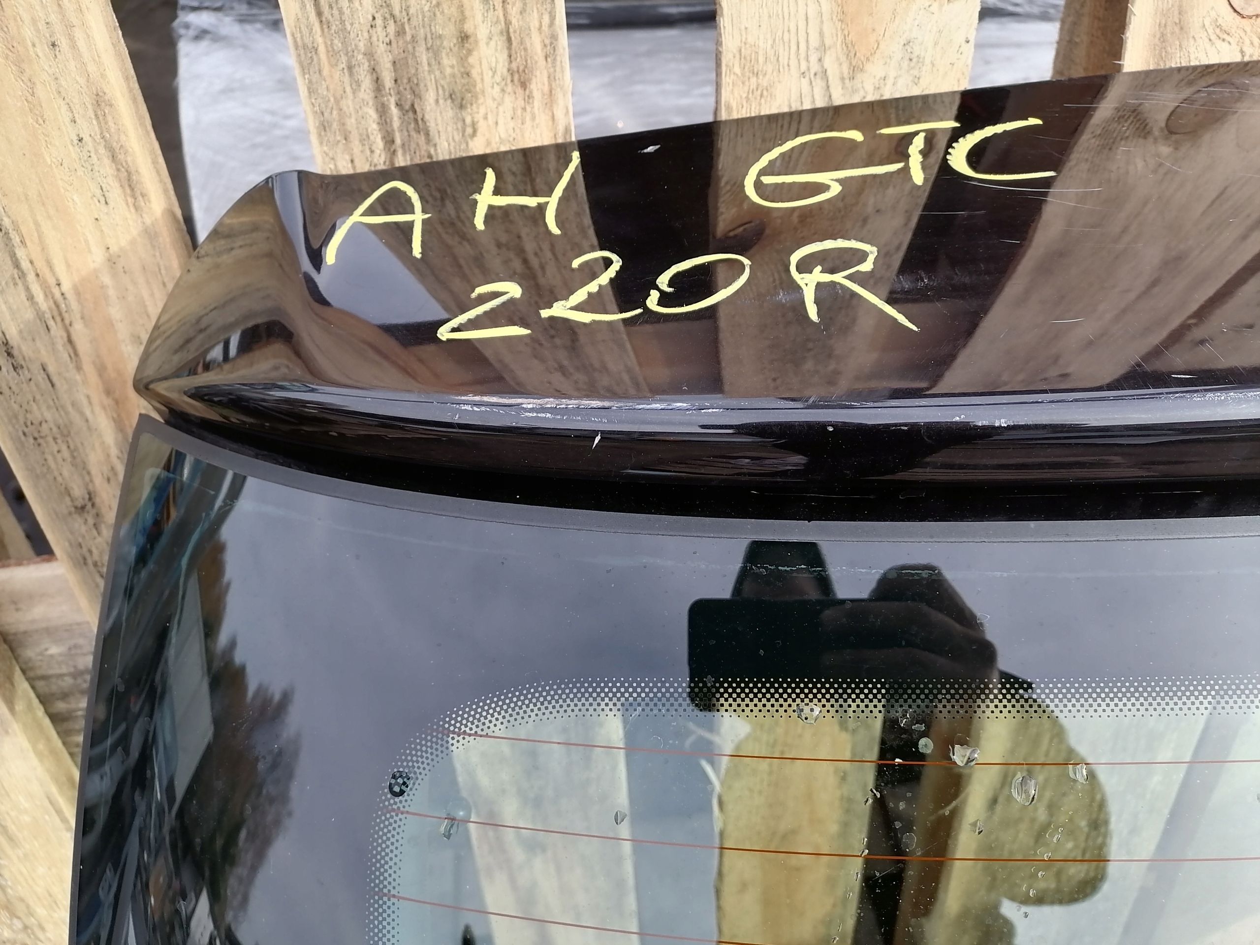 trunk door GTC OPEL ASTRA H unprotected Z window Z20R