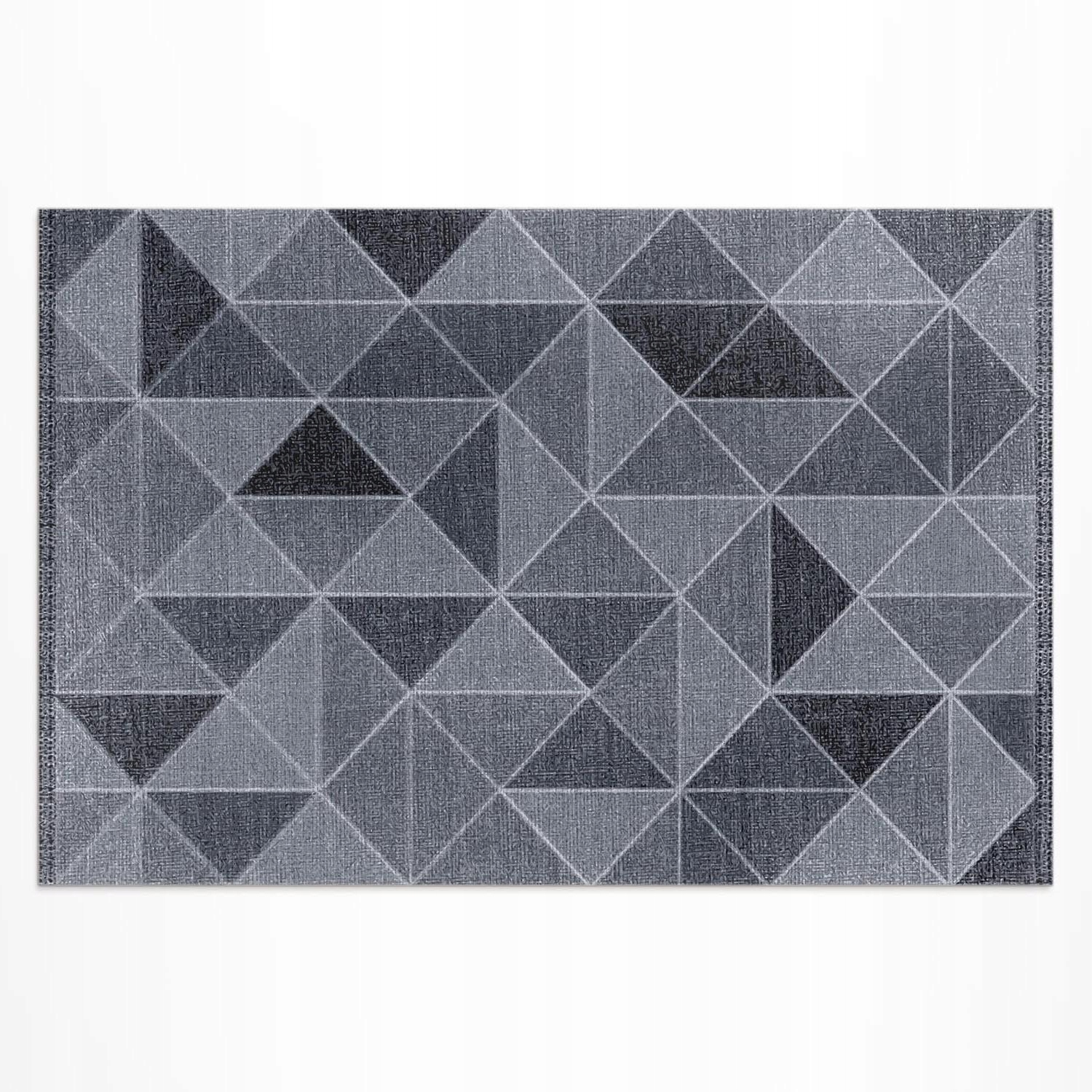 Terasový vinylový koberec Geometrická abstrakcia imitácia tkaniny 100 x 150 cm