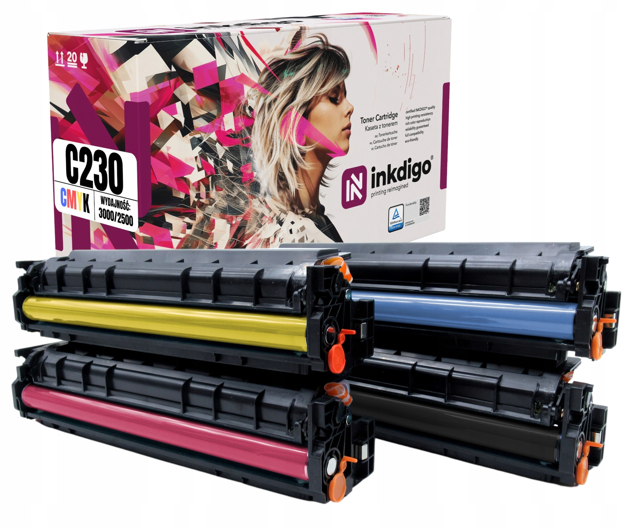 006R04395-006R04398 Sada Náhradních Tonerů Pro Xerox C230 C235