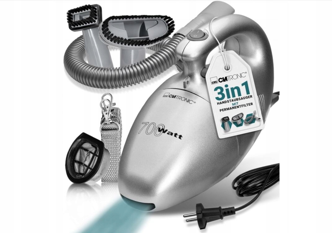 Vysavač Do Auta Ruční Kabelový Výkonný Pro Domácnost Bezsáčkový