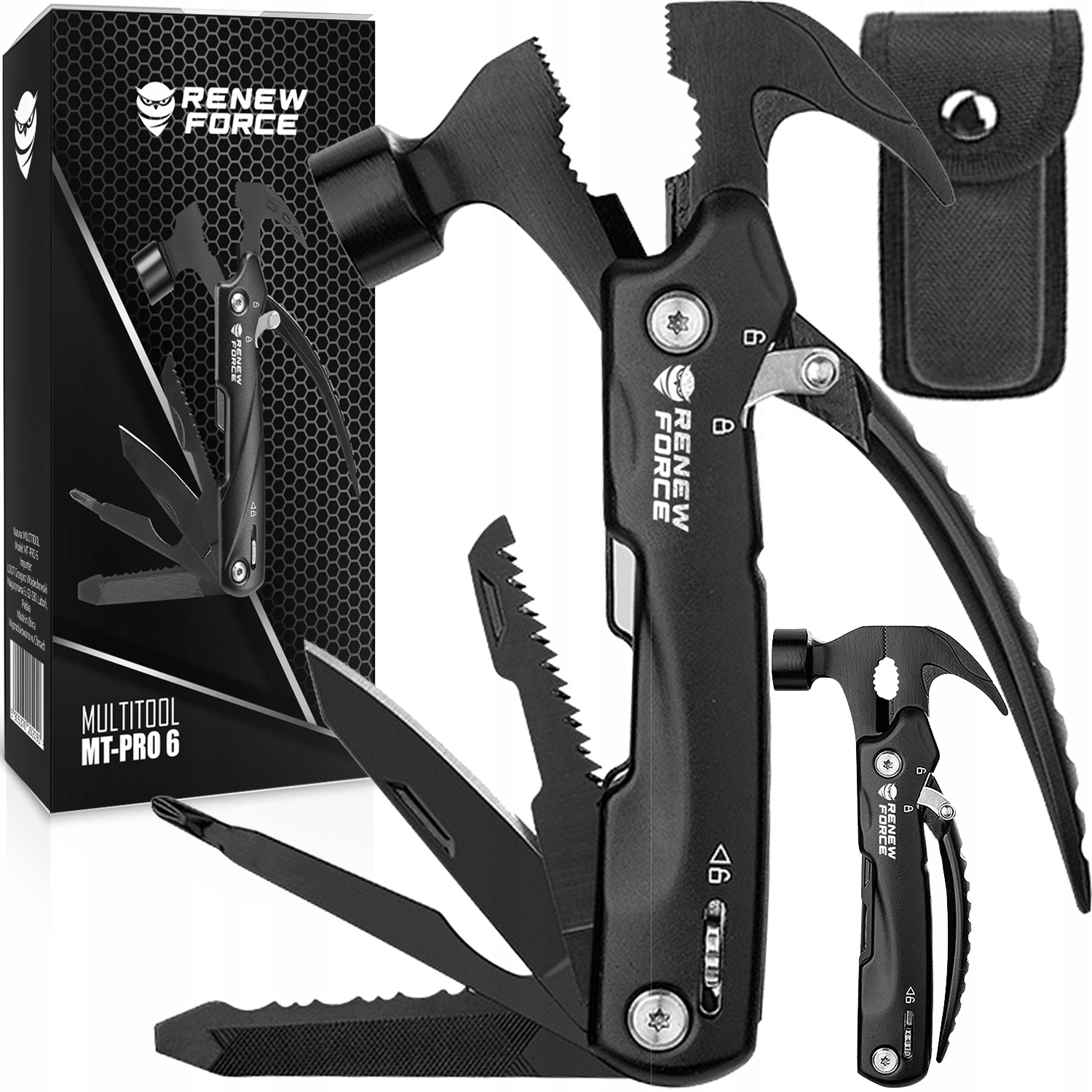 

Multitool Narzędzie Wielofukcyjne Etui Renew Force