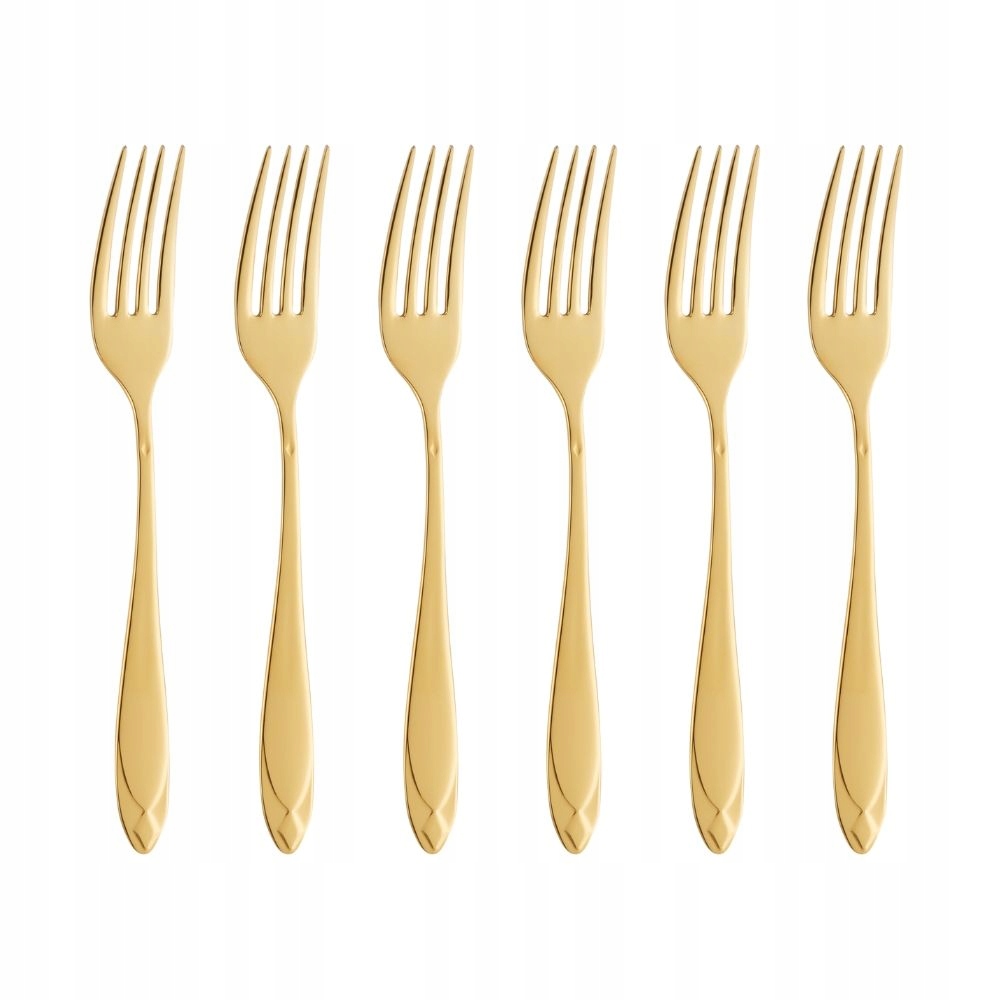 Villa Italia Sada vidličiek na cesto 6 kusov Imperial Gold New