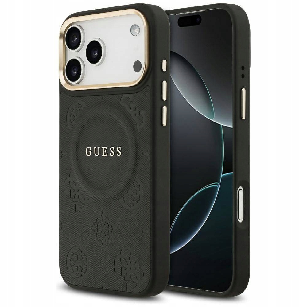 Guess Pouzdro pro iPhone 17 Pro Max Kompatibilní s Magsafe Guhmp17Xpsamseck