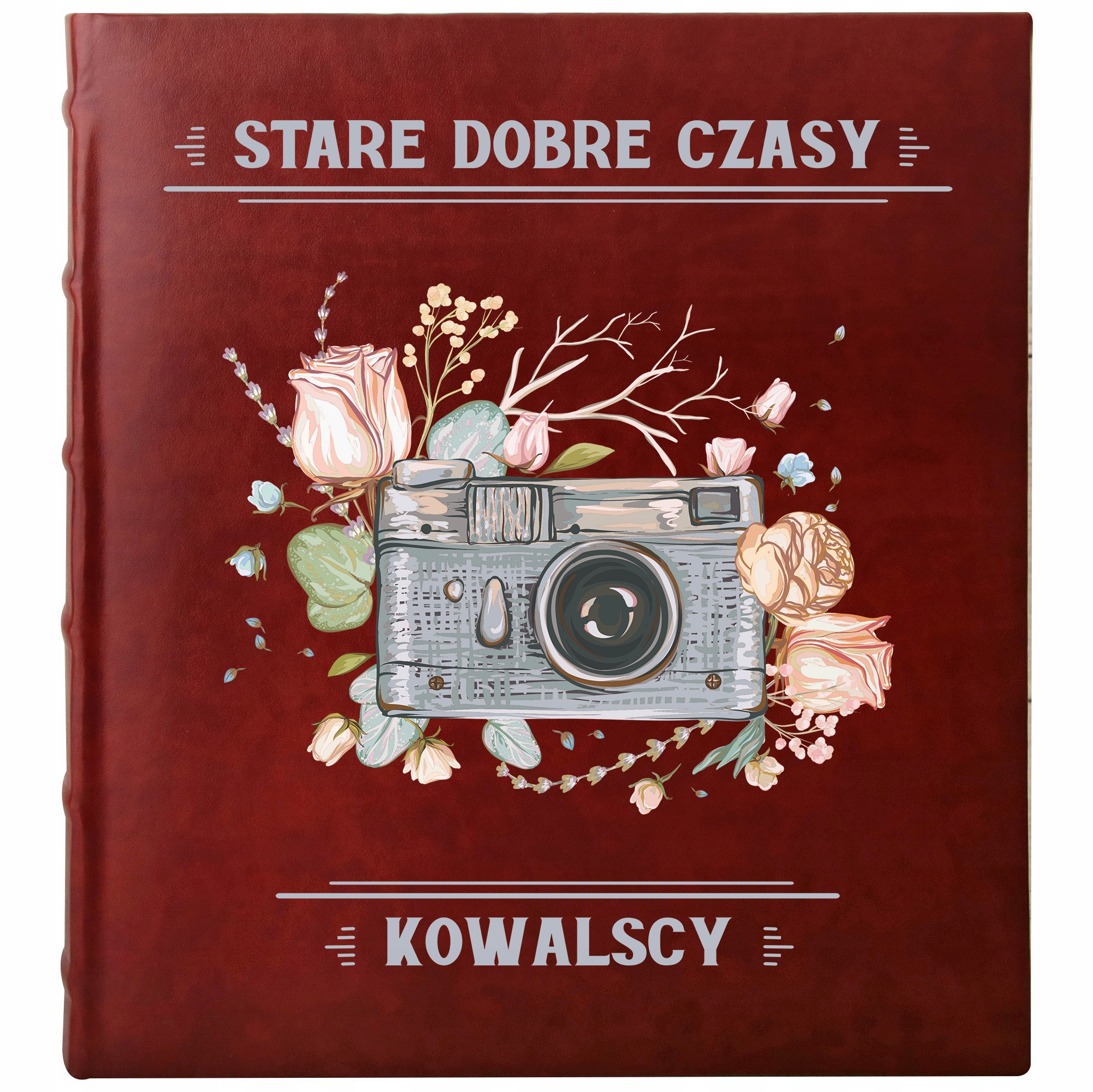 Velký Album na vlepování fotografií Do Fotografií 30 Karet Váš Uv Potisk