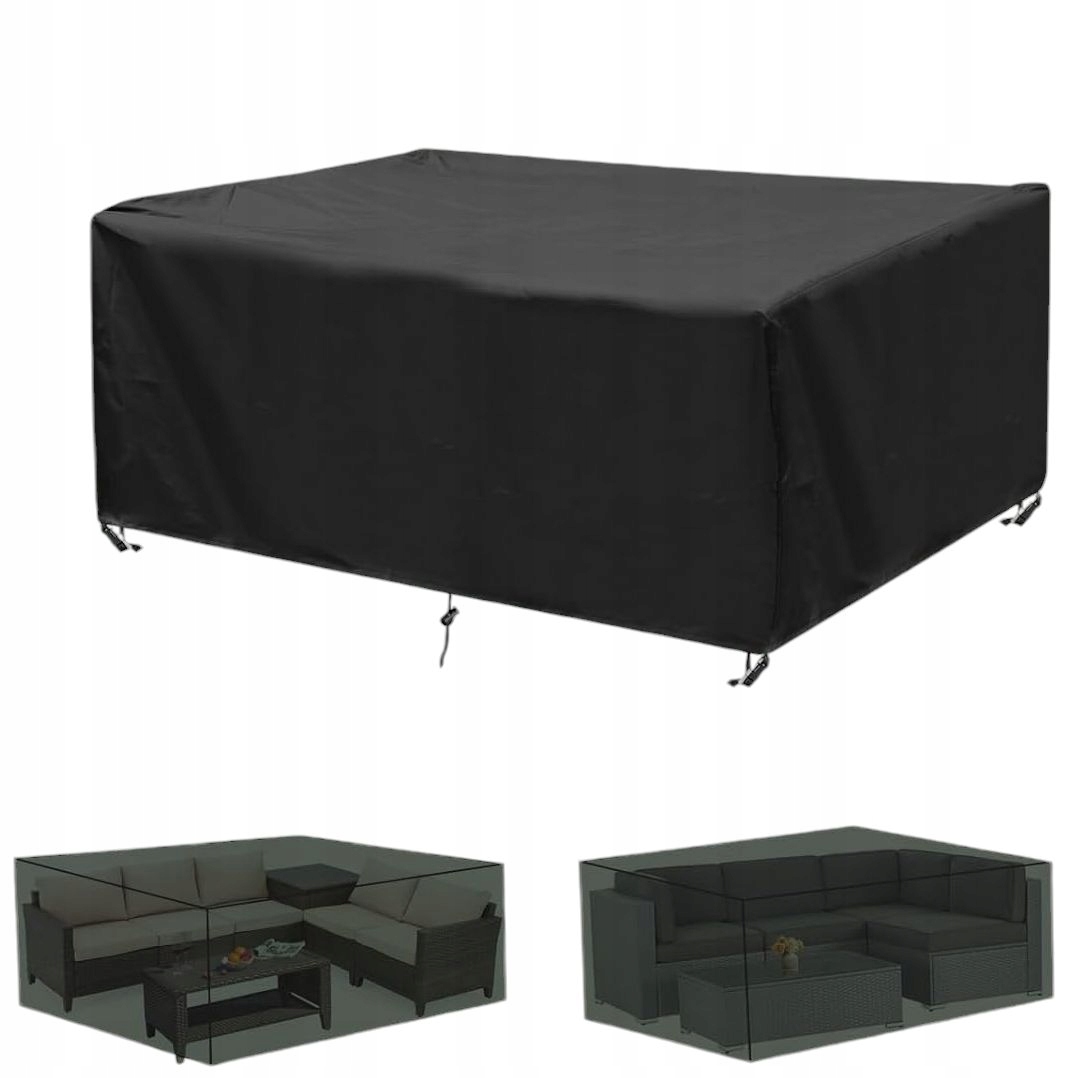 Wodoodporny pokrowiec na meble ogrodowe 280x204x106 cm 420D Oxford H93