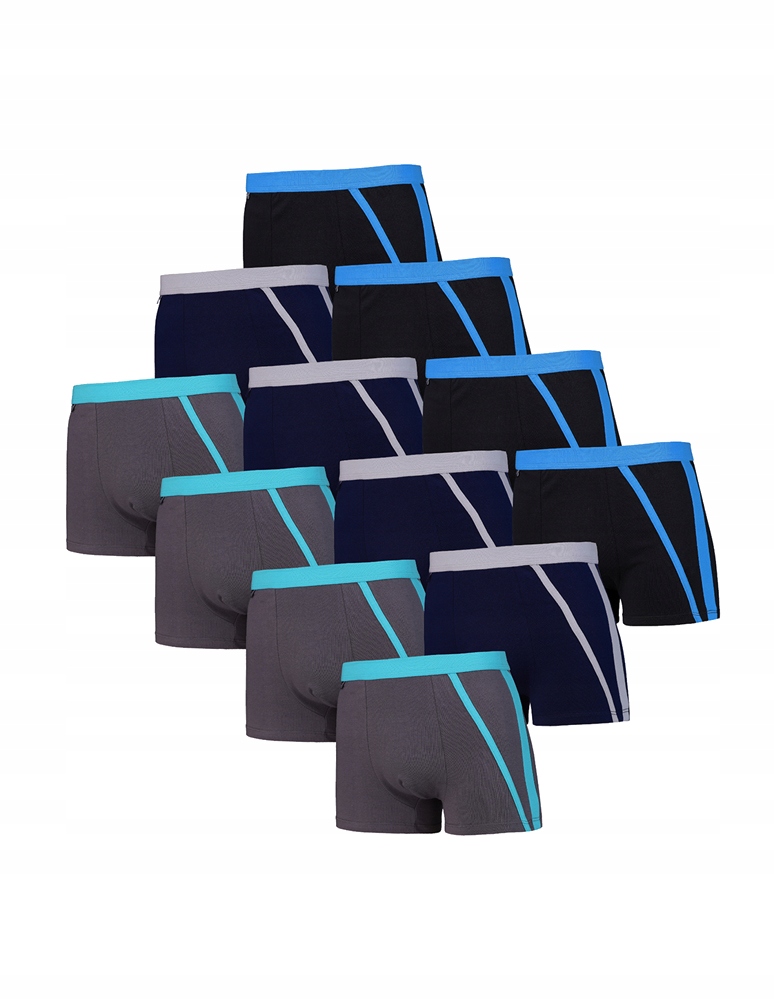 Klasické Slipy Bavlněné Boxerky Přiléhavé Moraj R.m 12-PACK