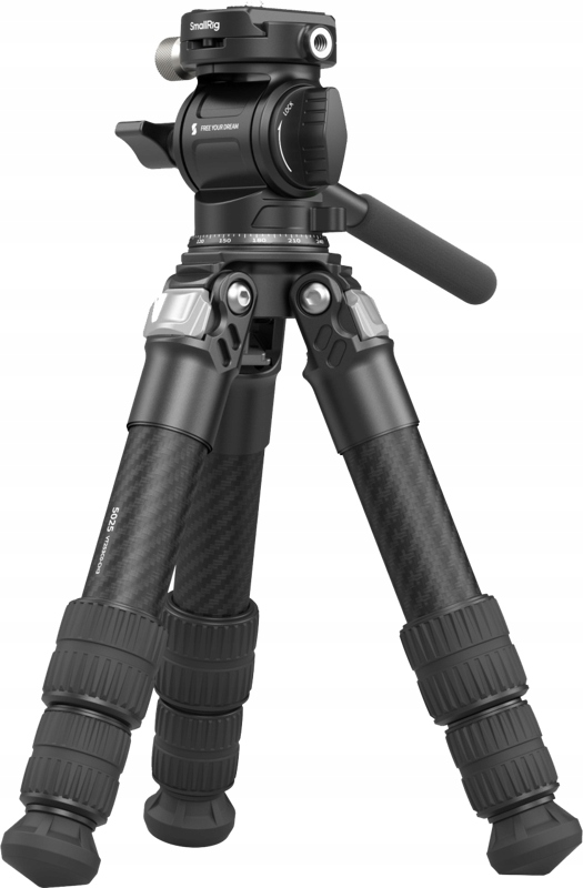 SmallRig 5025 Heavy Duty Carbon Fiber Tabletop Tripod Kit