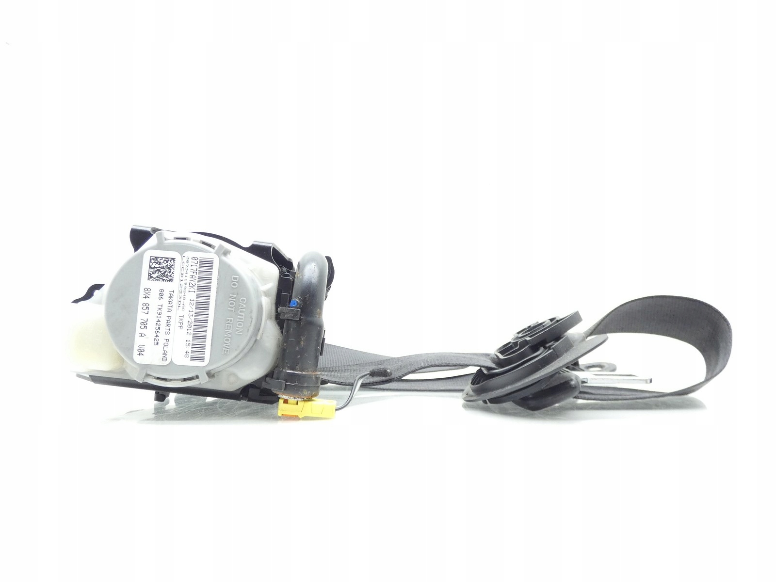 tension belt safety driver´s left front front AUDI A1 8X 5D 8X4857705A