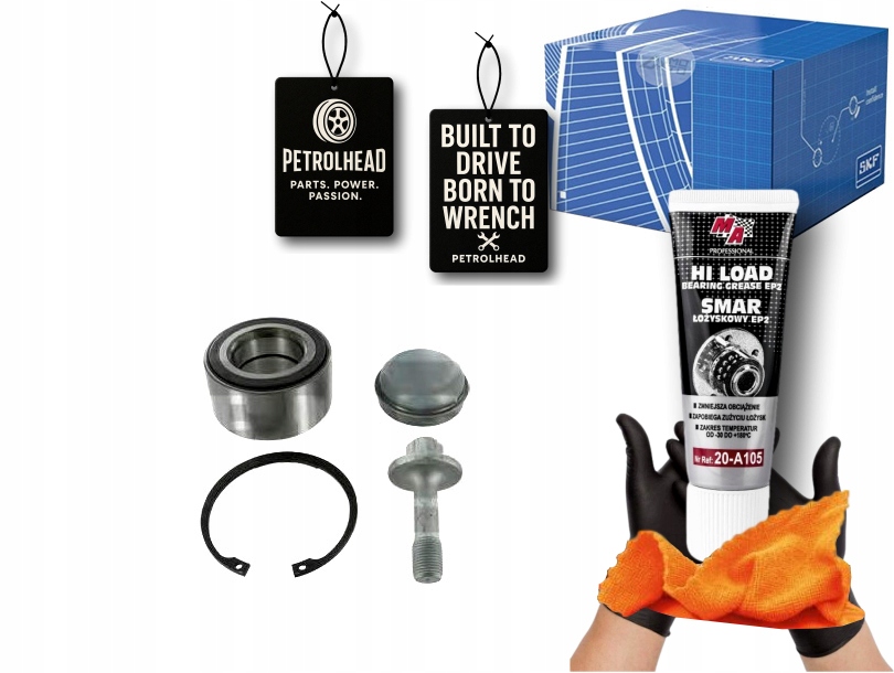 Ložisko Kola Mercedes Přední A B Cla 12- Skf #Petrolhead Pro+ Kit7