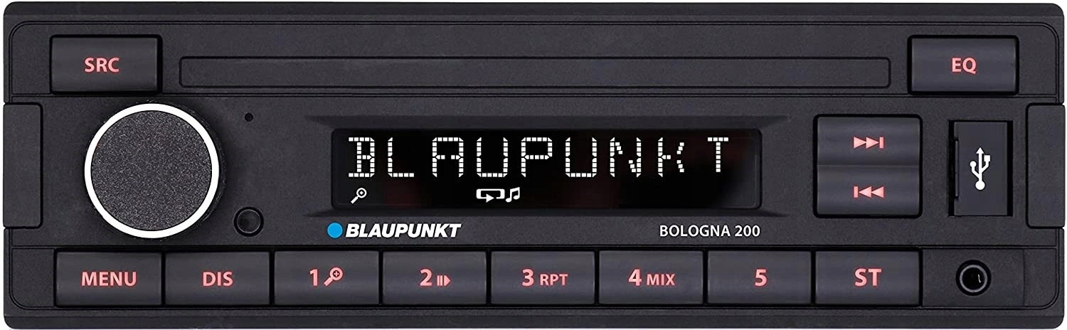 Autorádio Aux Usb MP3 Max Power 4 x 40W Blaupunkt Bologna 200