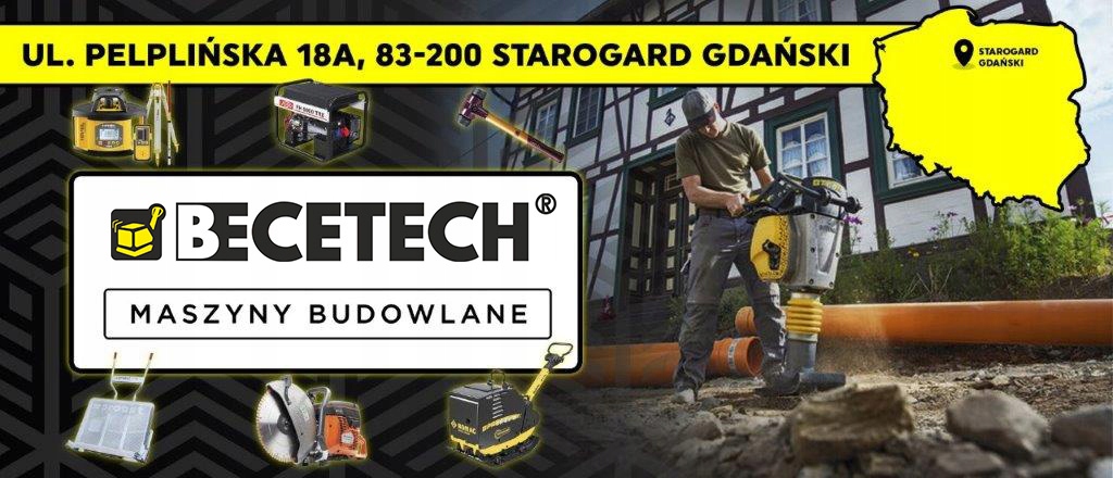 Zagęszczarka WEBER CR2 HD 4,9 KM Rozruch ręczny