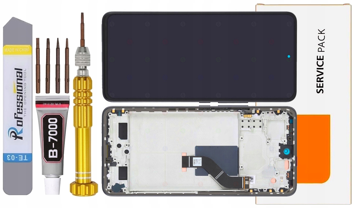 Displej Pro Xiaomi 12 Lite Originální LCD Rámeček