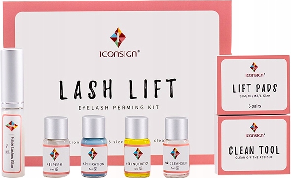 

Zestaw do liftingu rzęs Lash Lift lifting Iconsign