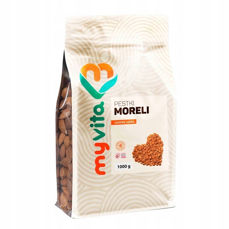 Levně Myvita Semena meruňky hořké 1000 g