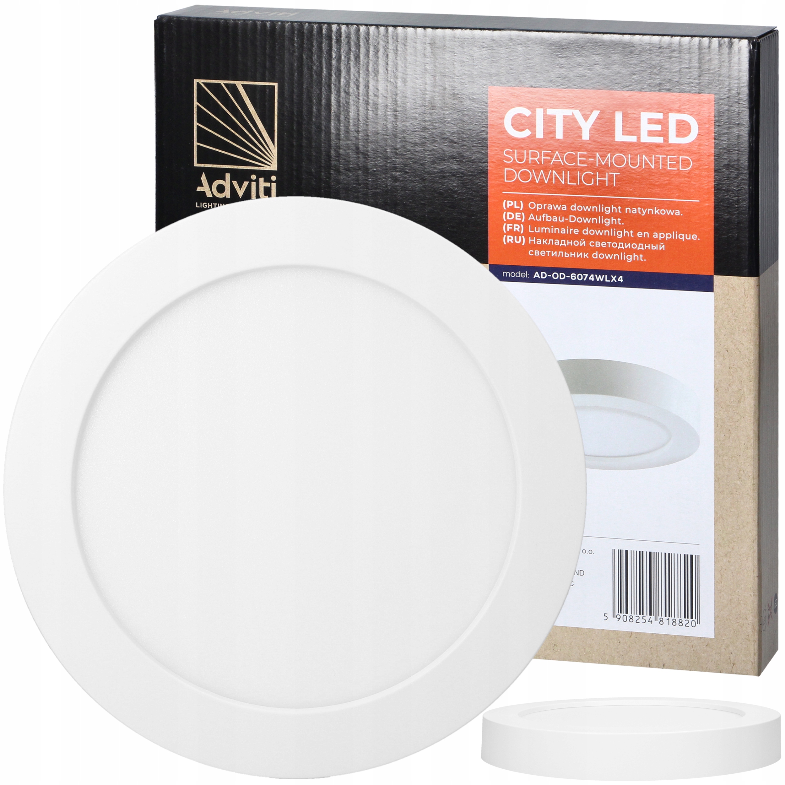 

Plafon Led Panel Natynkowy Sufitowy 24W Neutralny