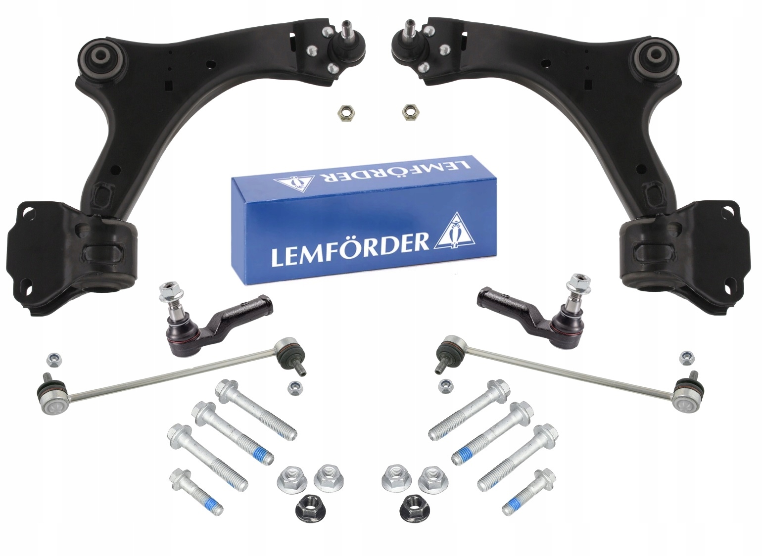 Sada Ramena Spojky Koncovek Přední Ford Mondeo MK4 Lemforder Šrouby