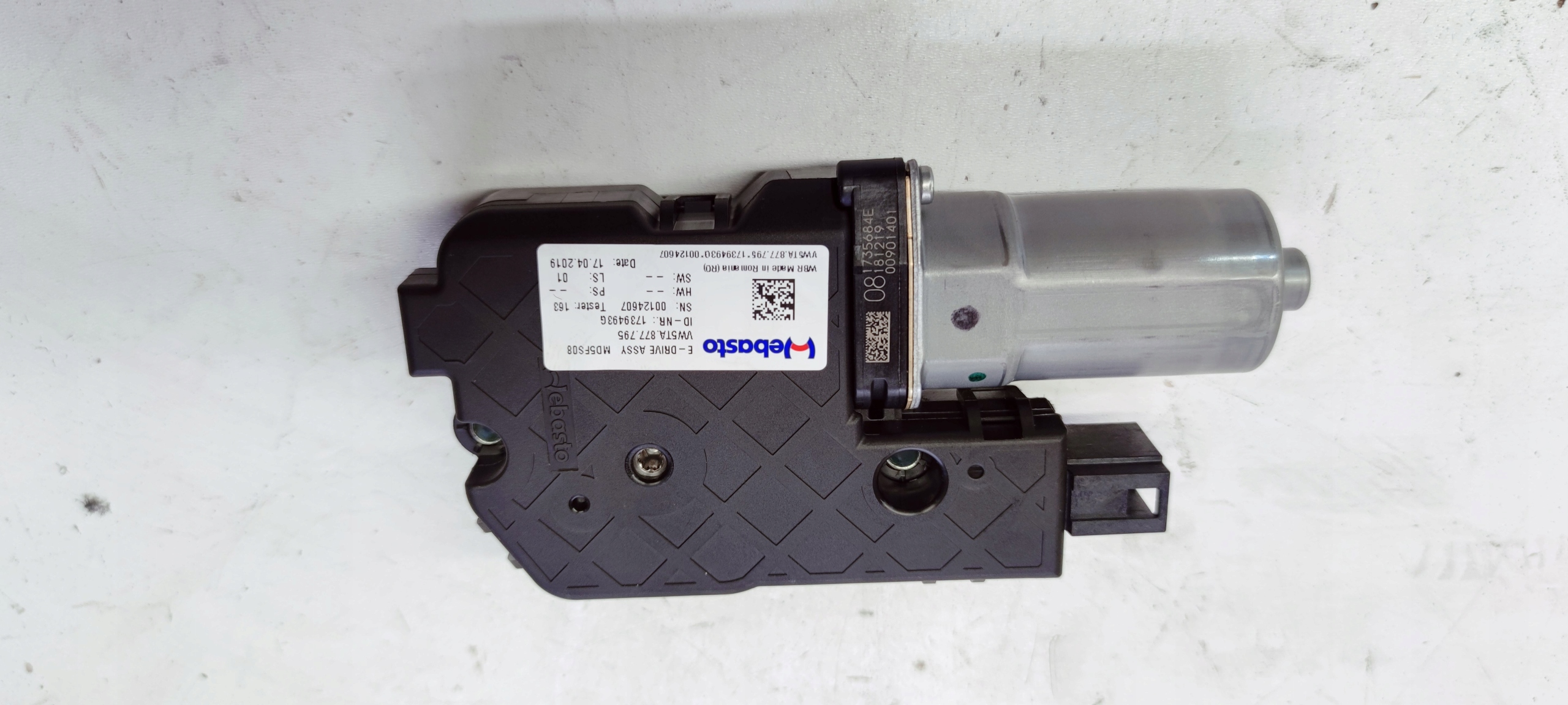 MOTOR SCHIEBEDACH AUDI A6 C8 A8 A7 5TA877795